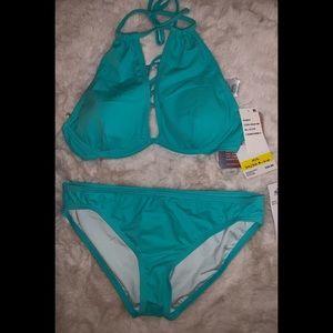 NWT Aqua/Teal Bikini